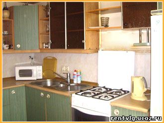 Двухкомнатная просторная квартира на сутки г.Волгоград Кухня